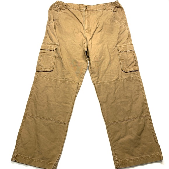 Cabela's Other - Cabela's Trail Hiker Cargo Pants Mens 38 X 30 Brown Pockets Straight Leg Zip Fly
